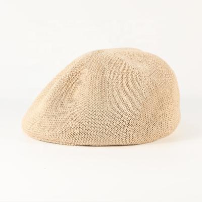 China Simple Style Ivy Cap Designer Vintage British Dongkuan Women's Character Direct Newsboy Hat for sale