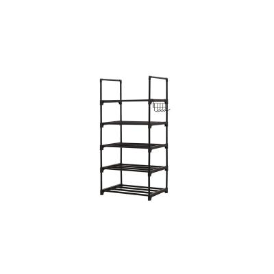 China High Quality Hot Sale Cheap Nonwovens PP Removable Metal Shoe Rack (Height) Adjustable for sale