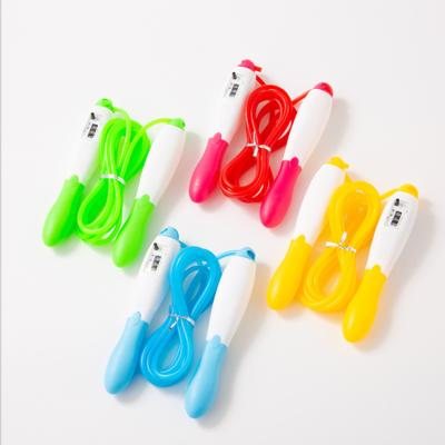 China Jumping Speed ​​Best Quality Auto Count PVC Jump Rope Digital Training Jump Rope With Counter Fitness for sale