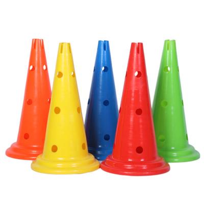 China Factory Direct Sales Durable Football Cones With Holes Forming Agility Speed ​​Cones Scoring Cones for sale