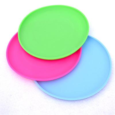 China Plastic Flying Saucer Hot Soft Fun Safety Hook Throw Silicone Amazon Outdoor Dog Toys Pet Sports Disc for sale