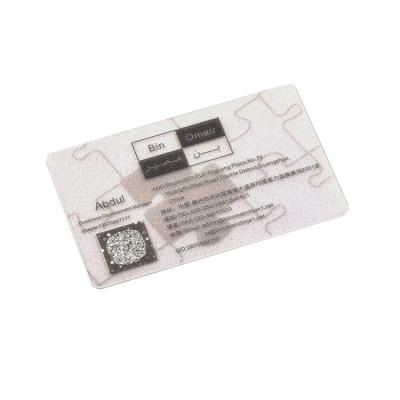 China High Quality Customized PVC Anti-Counterfeit Card Barcode Card Membership Cards for sale