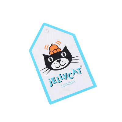 China Security Anti-Counterfeit Garment Printing Label Tag Jewelry Tags for sale