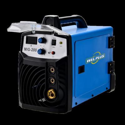 China 250ampere portable soldadoras PORTABLE MIG 130 CO2 welding machine Maquinas 110v CO2 MIG welder soldar for sale