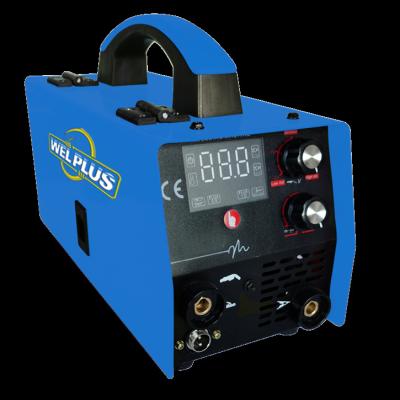 China PORTABLE 4 in 1 gasless MIG wire feeder soldar de soldadoras de welding machine de MIG MIG 280 wire WELDER 110v for sale