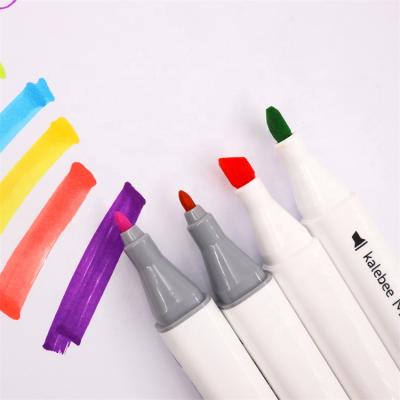 China Promotion Hot Selling Brush Marker Pen\School\Office Dual Best Hot Whiteboard Highlighter Bar With Your Custom Logo for sale