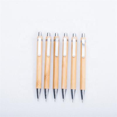 China Office School Pencil Good Quality Promotional Bamboo Mechanical Pencil Automatic Pencils For Office School for sale