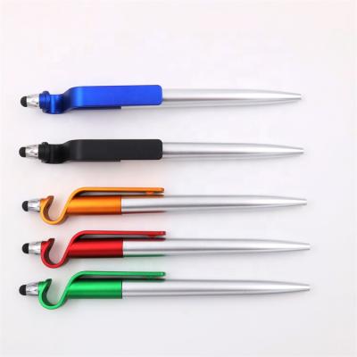 China 2021 New Creative Promotional Pen Twist Pen With A Good Sense Handsome Design Ball Plastic Pen Stylus Touch Pen for sale