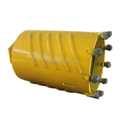 China Best be medium or slightly weathered rock pricing piling tools dig barrel with roller bits for ground work for sale