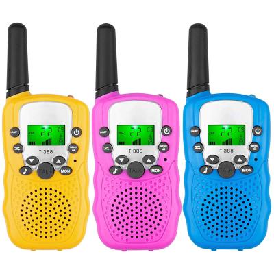 China With Cheap Lamp Price And Small Quantity Welcomed 3 Kilometer Long Range Mini Walkie Talkie For Kids Walkie Talkie Brithday Christmas Toys 22 Channel for sale