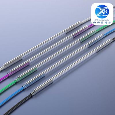 China Manga de acero del empalme de la fibra óptica 304, tubo del empalme de la fibra de 3.0m m en venta