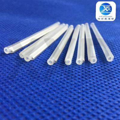 China Fibre Distribution Box Clear PE Fiber Splice Sleeve 40MM OD2.7MM Te koop