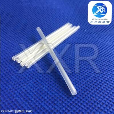 China África PE EVA Fibra óptica contractor de calor 60mm mangas de empalme transparentes 100pcs en venta