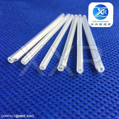 China Clear PE EVA Optical Fiber Sleeve 2.7x40mm With Ends Fully Sealed for sale