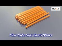 orange fiber optic cable protection sleeve for termination box