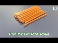 orange fiber optic cable protection sleeve for termination box