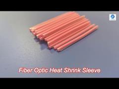 2.9mm pink fusion splice protection sleeves heat shrink with 304ss