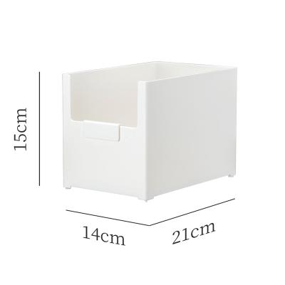 China Multifunctional Viable Safe Portable PP Storage Bin Container Organizer Box For Office for sale