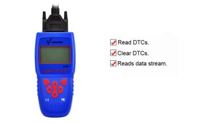 China Blue Plastic Super V-Checker V500 Vehicle Auto Diagnostic Scanner 9-In-1 For European North American Asian Cars for sale