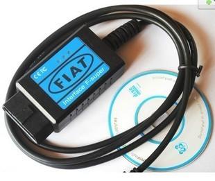 China USB Car Diagnostic Interface Fiat Scanner / Usb Scan Tool For Fiat Alfa Romeo Lancia for sale