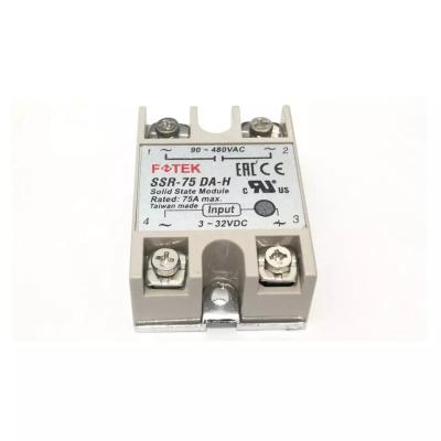 China FOTEK epoxy SOLID STATE RELAY MODULE SSR-50 DA-H SSR-50DA-H SSR-75DA-H SSR-40DA-H for sale