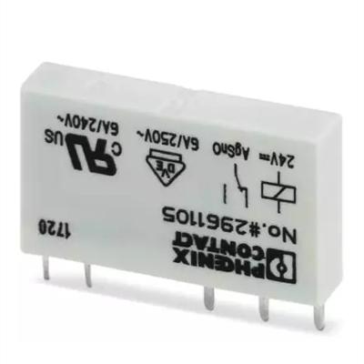 China INDUSTRIAL ELECTRONIC Low Signal Relays - 2961105 Electrical Relay REL-MR-24DC/21 Ord No2961105 24VDC 6A Relay for sale