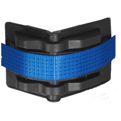 China PE Material High Quality Cargo Wrapping Corner Protector For 50mm Webbing for sale