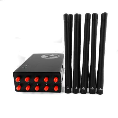 China Portable 10 Antennas Signal Detector For 2G 3G 4G 5G WIFI 2.4G 5.8G GPS All Frequency Device for sale