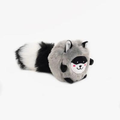 China Wholesale Factory Stocked Cheap Fox Raccoon Squirrel Pet Plush Toy Soft and Faux Fur Plush Toy for sale