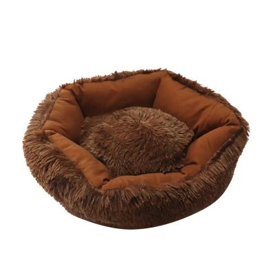 China Flush Hexagonal Faux Fur PV Bed Contrast Suede Long Heated Fabric For Four Seasons for sale