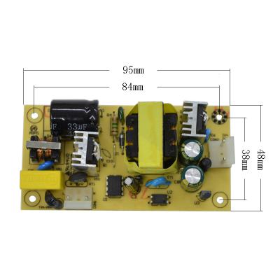 China 48W 24V 2A CE Open Frame Single Output Power Supply VP-2402000 for sale