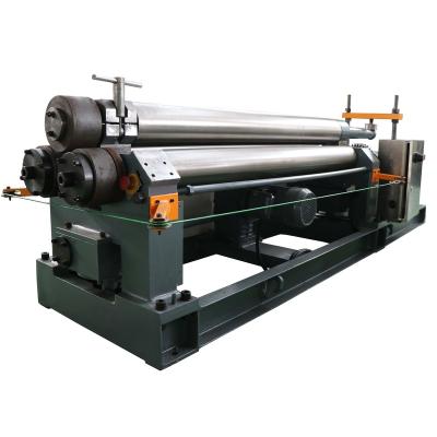 China Steel Plate Bending W11-4x2500 mechanical three rollers plate bending machine plate roll bending machine 3 axis  metal bending machine for sale