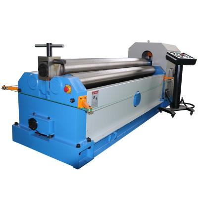 China Steel Plate Bending W11-8x2000 mechanical three rollers plate bending machine plate roll bending machine 3 axis  metal bending machine for sale