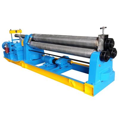 China Steel Plate Bending W11-6x3000 mechanical three rollers plate bending machine plate roll bending machine 3 axis  metal bending machine for sale