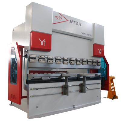 China Metal Bending WE67KS-100T2500 CNC Servo Press Brake  metal Plate Bending Machine Energy saving automatic plate bending machine hydraulic press for sale