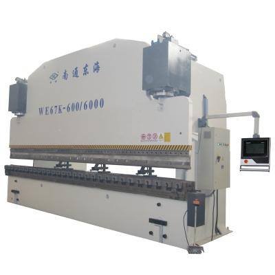 China Metal Bending WE67K-600T6000 CNC Press Brake metal Plate Bending Machine automatic plate bending machine hydraulic press brake for sale