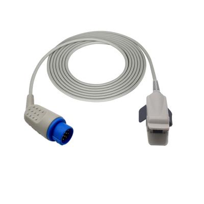 Chine Biolight compatible M9500/m8500/capteurs spo2 réutilisables adultes de M7000 12pin sondent avec 3m à vendre