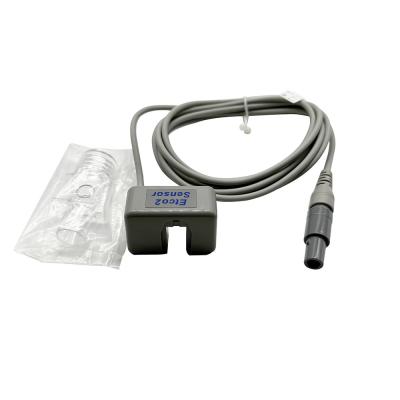 China Mainstream Capnography EtCO2 Sensor Module LEMO 8pin 60 Degree BA210 GRAY TPU Jacket for sale