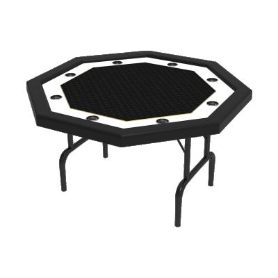 China YH 120cm Gaming Octagon Shaped Strong Footwork Supply Multi Folding Casino Poker Table for sale