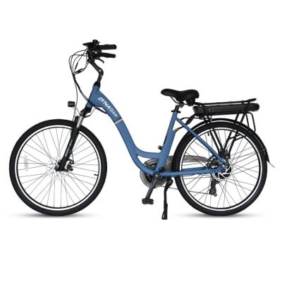 China Cheapest 26inch Aluminum Alloy Women E Bike Electric City Ebike Bike for sale