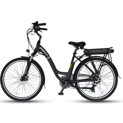 China Aluminum Alloy Ride Comfort Guaranteed 350w Hub Motor Electric Bike City Electric Bike for sale