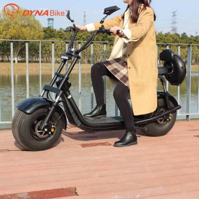 China fat tire electric scooter lithium battery citycoco electric scooter with 8 inch seat for sale