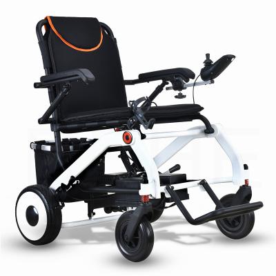 China Alumminum alloy 250W 10.4Ah lithium battery foldable wheelchair handicapped electric wheelchair for sale