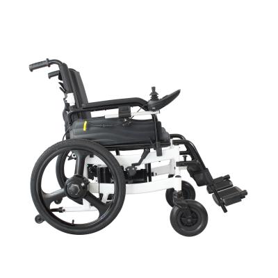 China Alumminum Alloy Folding Electric Wheelchair For Elderly Disabled Wheelchair for sale