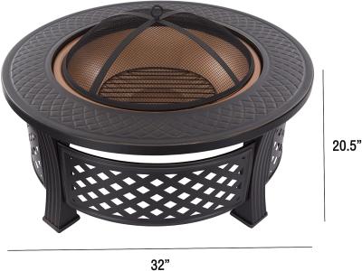 China Round Smoke Free Fire Pits for sale