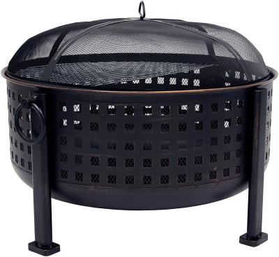 Cina 26,4 libbre a 30 pollici di fuoco portatile Pit Outdoor Warming Bbq del carbone in vendita