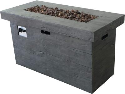 Cina 40.000 BTU Grey Gas Square Gardern Fire Pit Outdoor Brazier in vendita