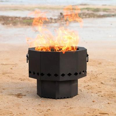 中国 キャンプするBBQすべての季節のための鋼鉄キャンプ6.36kg禁煙の屋外の火ピット 販売のため