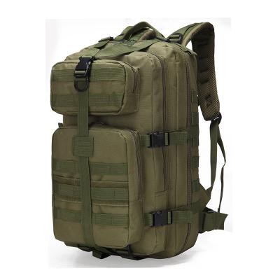 China Waterproof Outdoor Tactical Mountaineering Backpack Shoulder Rucksack Attack Spot Camouflage Bag 35L Middle for sale