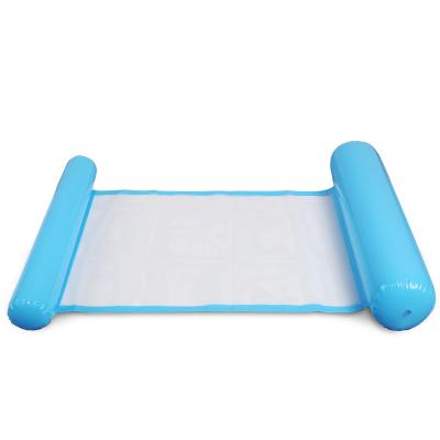 China High Quality Environmental Friendly PVC Summer Hot Sale Water Folding Inflatable Lounger Floating Row for sale